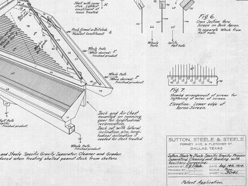 Original Patent Drawings on Vellum - 1919 - Triple/S Dynamics