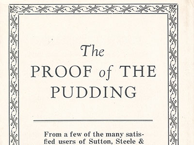 Proof of the Pudding Brochure - Triple/S Dynamics