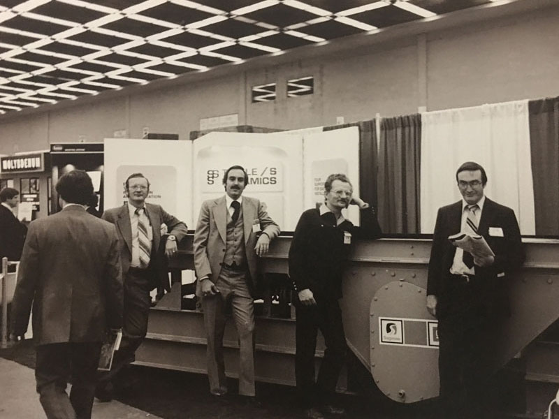 James F. Sullivan and others at 70's Tradeshow - Triple/S Dynamics