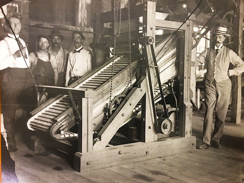 Photo of the original founders testing wooden equipment - Triple/S Dynamics