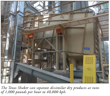 Texas Shaker - Shakes Grain Handling Industry | SSS Dynamics