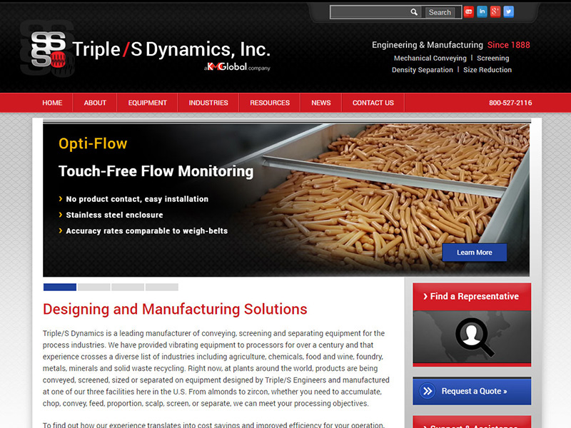 Evolution of Triple/S Dynamics Websites, 2014 - Triple/S Dynamics